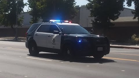 LAPD Valley Traffic Unit Responding