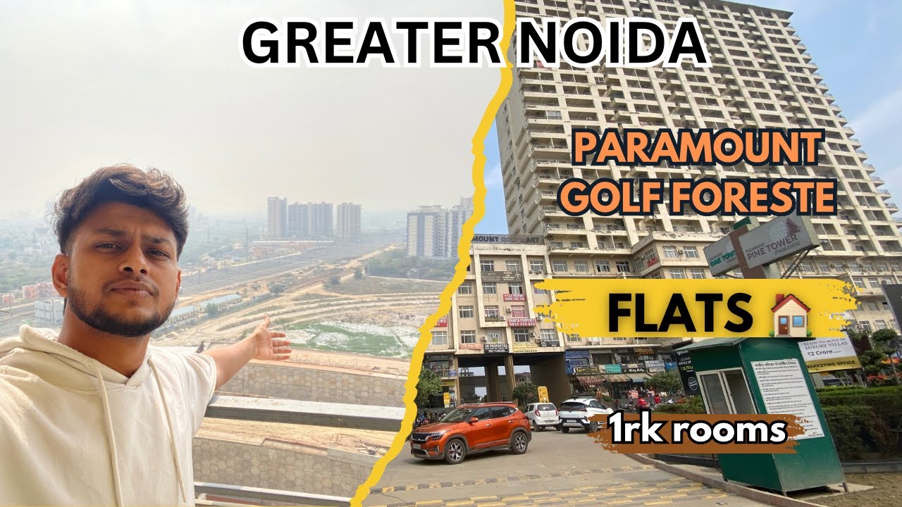 Paramount Golf Foreste | flats in grater noida | flats near Galgotias, Sharda university, GL Bajaj