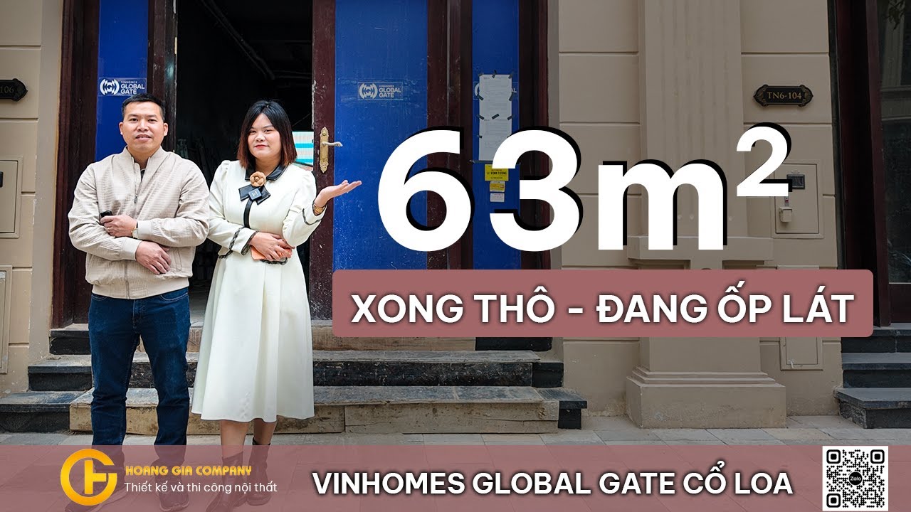 Thực thế thi công căn liền kề 63m2 Vinhomes Cổ Loa | Nội Thất Hoàng Gia