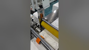 Automatic high speed kn95 mask machine with sponge stick and breathing value 100pcs/min