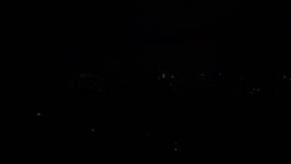 New Year's Eve above Vienna, Austria