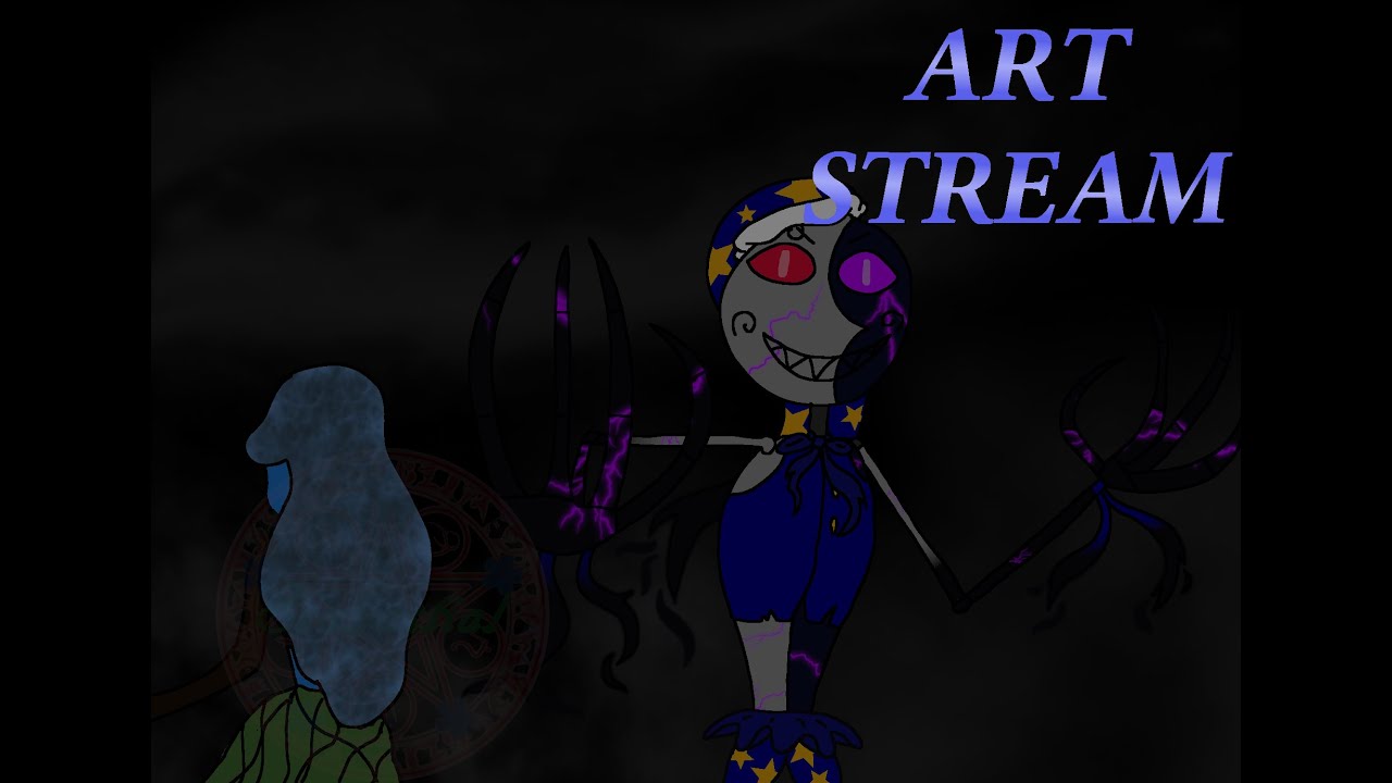 DRAWING IO AND BELLADONNA! | Art stream