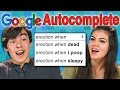 GOOGLE AUTOCOMPLETE GAME (REACT: Gaming)