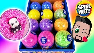 *NEU* 12 Wolken Schleim Ü-Eier auspacken! Foam Clay PALS Surprise Eggs Deutsch - Mit Sammelfiguren