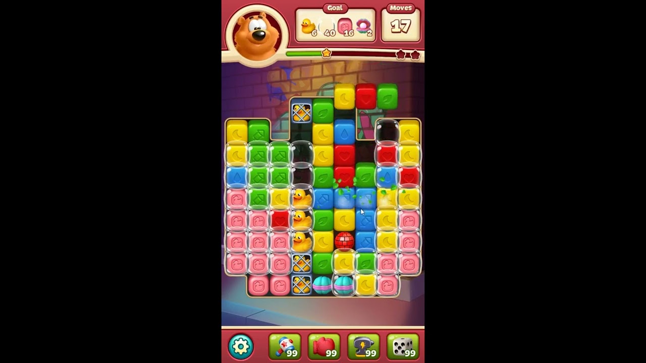 Toon Blast Level 6937 - NO BOOSTERS 🐻🐺🐱 | SKILLGAMING ✔️