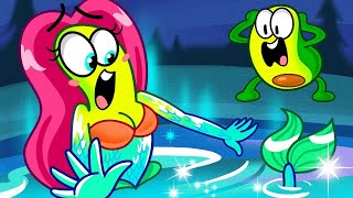Avocado Rescue Pregnant Mermaid || Crazy Vegetables Adventures || Avocadoo Cartoon