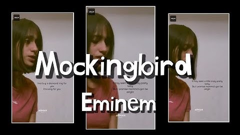 Eminem - Mockingbird Cover || WhatsApp Status video || #eminem #mockingbird #shorts #trending