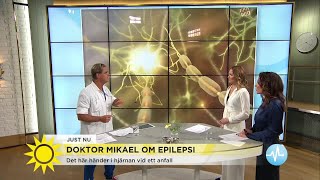 Så ska du göra om någon får epilepsianfall - Nyhetsmorgon (TV4)