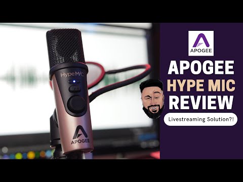 Best USB Microphone For Streaming? Apogee HypeMiC Review