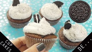 Cup cakes de Oreo