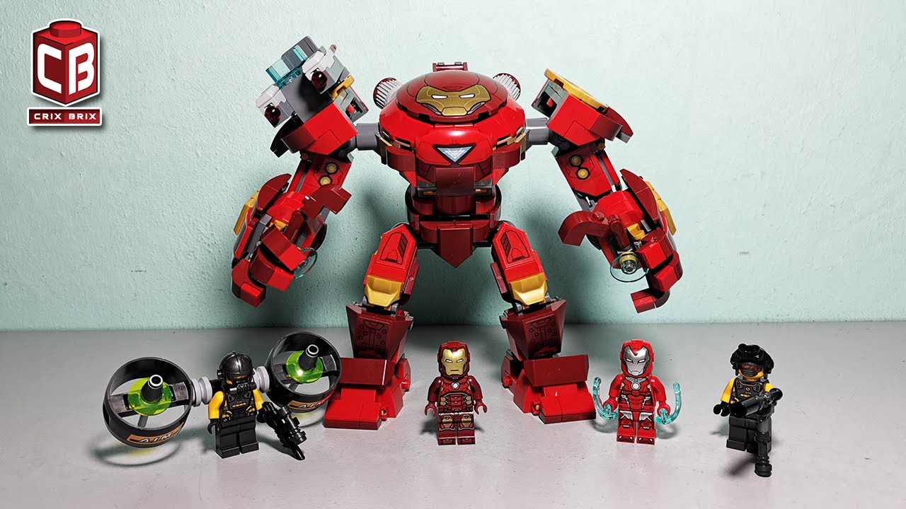 LEGO Marvel Avengers Iron Man Hulkbuster Versus A.I.M. Agent Set