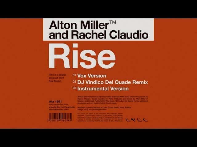 Alton Miller, Rachel Claudio  - Rise (Vox Version Video Edit)