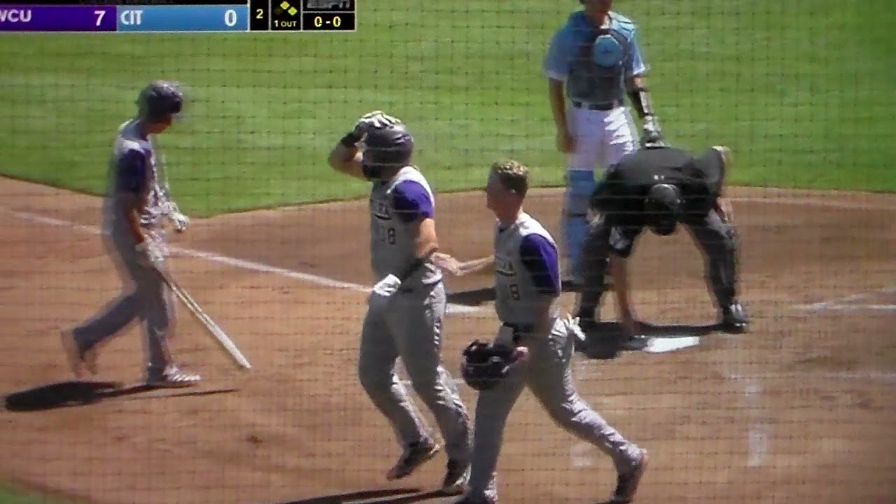 Western Carolina's Luke Robinson hits 2nd home run of game in 21-0 win over The Citadel