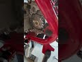 17T drive sprocket installed on 110cc dirtbike. Went from 28mph to 36mph max. #kidlovesit