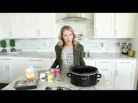 How to Make Crockpot Taco Soup