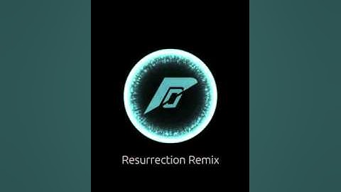 Resurrection Remix simple bootanimation with new logo