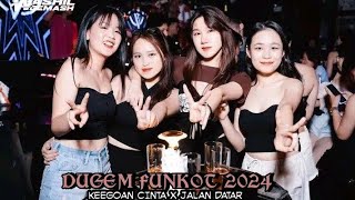 DUGEM FUNKOT NEW 2024❗ KEEGOAN CINTA X JALAN DATAR ❗BY DJ WG MAKAN GALOOO