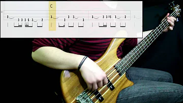 Radiohead - Creep (Bass Cover) (Play Along Tabs In Video)