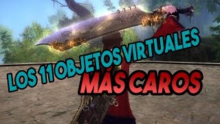 Los 11 OBJETOS MÁS CAROS jamás vendidos dentro de un videojuego!!