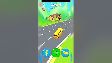 Shape shifting game very enjoying new hyper casual game  #shots  #funnygamevideos  #gameplay