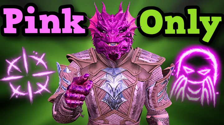 Can You Beat Baldur's Gate 3 Using Only Pink Actions?