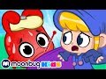 My Magic Pet Morphle - Morphle's Sick! | Full Episodes | Funny Cartoons for Kids | Moonbug Kids TV