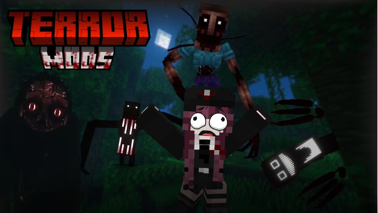 Los MODS MAS TERRORIFICOS para Minecraft que Debes Probar - YouTube