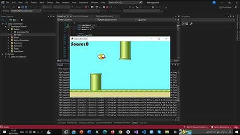 C# Flappy Bird game