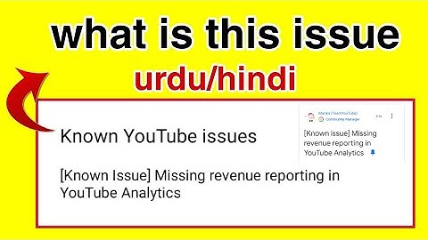 [Known issue] Missing revenue reporting in YouTube Analytics | Missing revenue reporting in yA