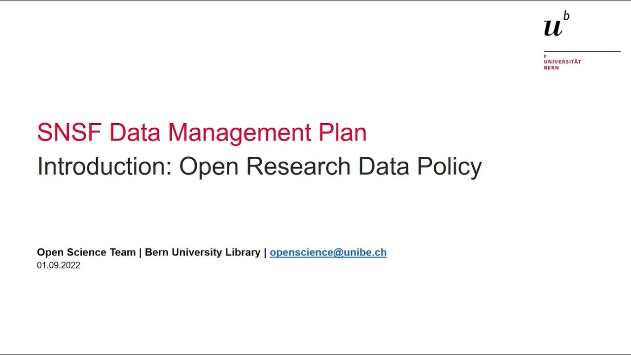 snsf-data-management-plan-introduction-open-research-data-policy
