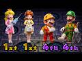 【マリオパーティ9】ミニゲーム対決!ピーチ VS デイジー VS マリオ VS ルイージ 4K UHD