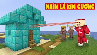 Minecraft Nhưng Nhìn Là Kim Cương