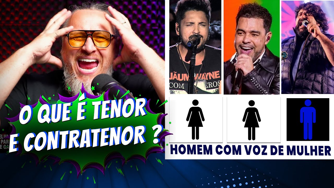 O QUE É TENOR E CONTRATENOR ? - YouTube