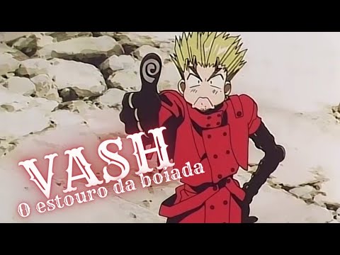 vash o estouro da boiada  Trigun, Anime, Awesome anime