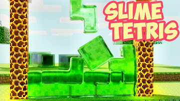 Minecraft Softbody Slime Tetris  V2
