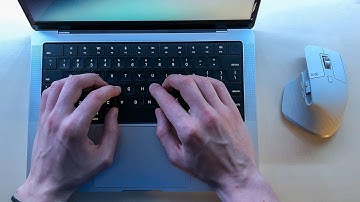 macbook pro typing asmr // keyboard sounds, no talking