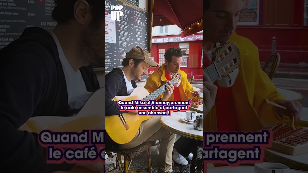 Quand Mika et Vianney prennent le café ensemble et partagent une chanson !