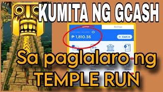 KUMITA NG GCASH SA TEMPLE RUN  