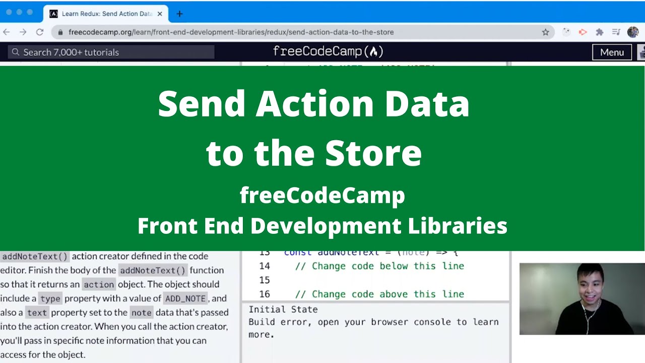 Free Course: Front End Development Libraries from freeCodeCamp