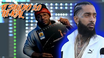 How I made a Soulful West Coast Type Beat For Nipsey Hussle /FL STUDIO 20 TUTORIAL