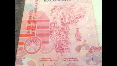 My Currency Collection: Belgian Franc