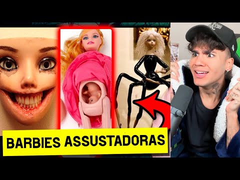 As Barbies MAIS ASSUSTADORAS JÁ FEITAS(*NUNCA COMPRE ELAS!*) 
