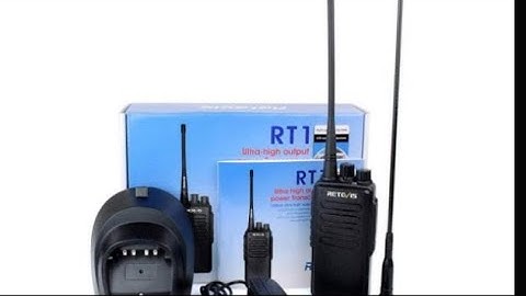Retevis RT1 Voice Inversion Scrambler Scrambled Signal Audio Quality Test - VHF FM MURS