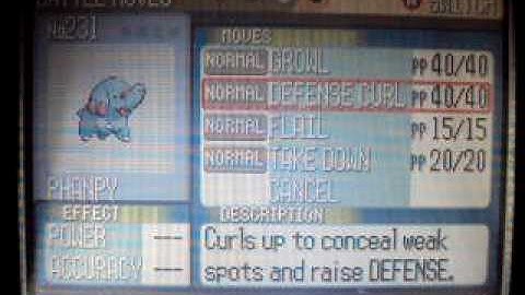 Pokemon Emerald/Ruby/Sapphire - How to get Phanpy
