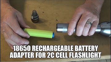 MAG lite 2C adapter to 18650