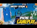 iPhone 13 Pubg Mobile SMOOTH + EXTREME 60fps 🔥 Livik Gameplay (IOS 26.0.1)New Update 4.0☠️ || 