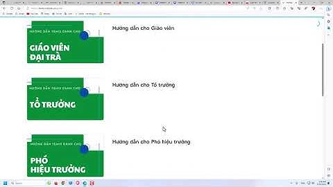 Xem video phần hướng dẫn học các modun trong phần mềm temis.csdl.edu.vn