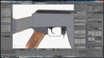 Blender AK-47 timelapse part 1