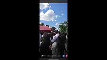 Video shows moments shots were fired at Racine funeral