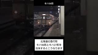 急行形気動車キハ56形とキハ27形を合体改造するとこうなります!